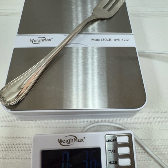 Christofle Silverplated Serving Fork - Picture 9 of 9